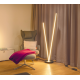 ΦΩΤΙΣΤΙΚΟ ΔΑΠΕΔΟΥ LED ΣΕ ΣΧΗΜΑ V H:175cm BLACK