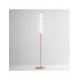 ΦΩΤΙΣΤΙΚΟ ΔΑΠΕΔΟΥ H:170cm BRUSHED GOLD ETAL&GLASS