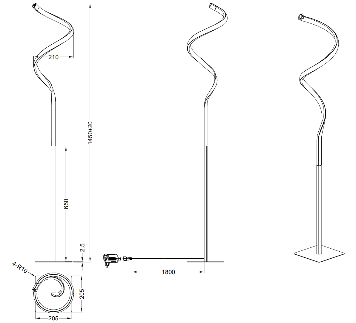 ΔΑΠΕΔΟΥ LED METAL NICKEL MAT 11W