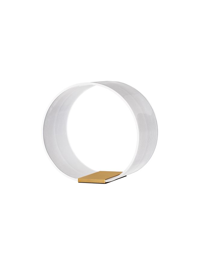 ΕΠΙΤΡΑΠΕΖΙΟ ΦΩΤΙΣΤΙΚΟ ΑΠΟ ΑΚΡΥΛΙΚΟ ΚΑΙ BRASS MAT
