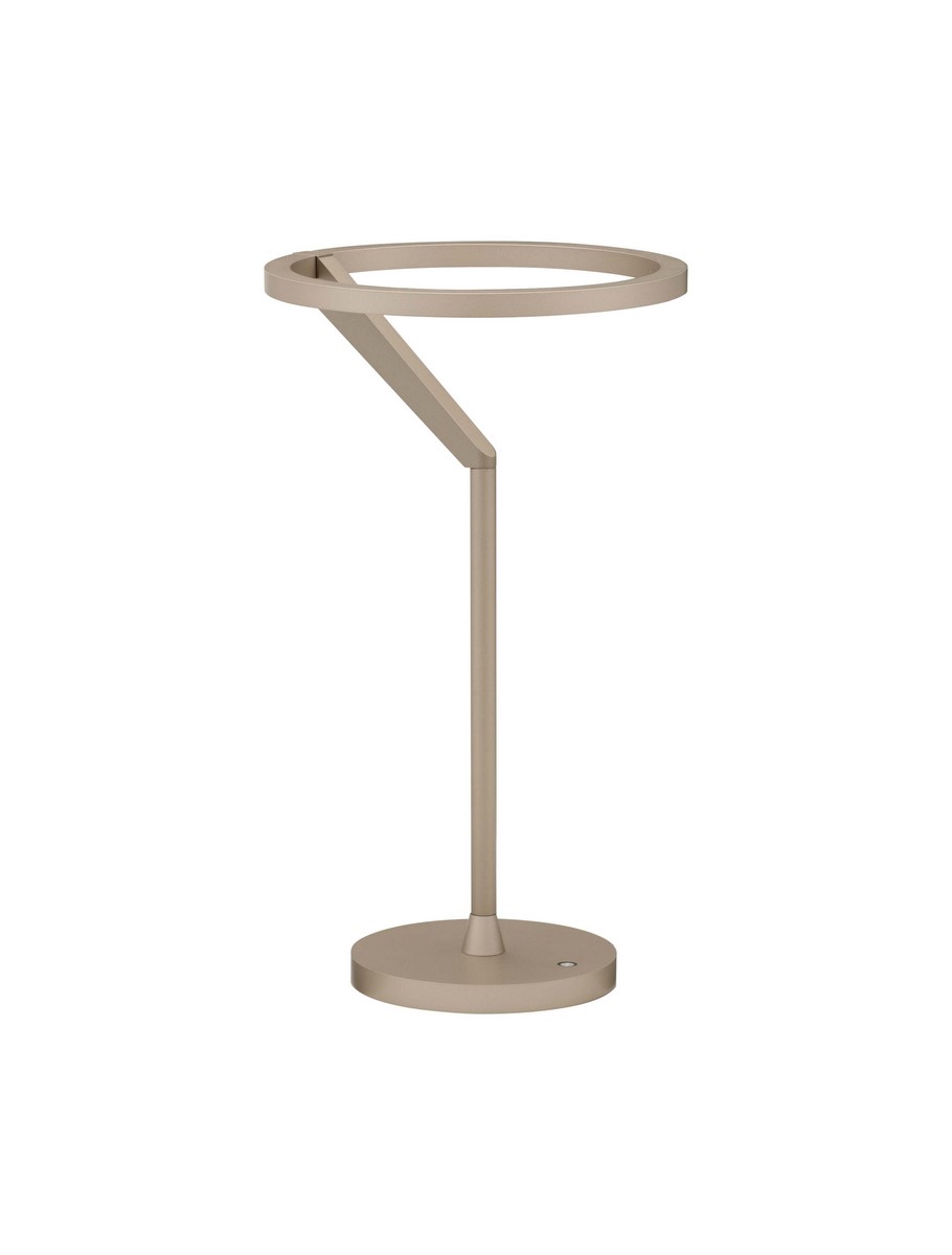 ΕΠΙΤΡΑΠΕΖΙΟ ΦΩΤΙΣΤΙΚΟ LED Moca Coffee Aluminium 
