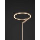 ΕΠΙΤΡΑΠΕΖΙΟ ΦΩΤΙΣΤΙΚΟ LED Moca Coffee Aluminium 