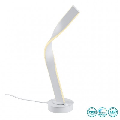 ΕΠΙΤΡΑΠΕΖΙΟ ΦΩΤΙΣΤΙΚΟ ΛΕΥΚΟ ΜΑΤ H:64,5cm 12W 1300lm