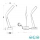 ΕΠΙΤΡΑΠΕΖΙΟ ΦΩΤΙΣΤΙΚΟ ΜΑΥΡΟ ΜΑΤ H:64,5cm 12W 1300lm