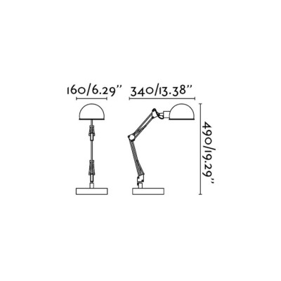 ΕΠΙΤΡΑΠΕΖΙΟ BAOBAB GREEN H 490 MM