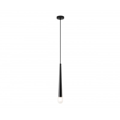 01487 Round Single Black
