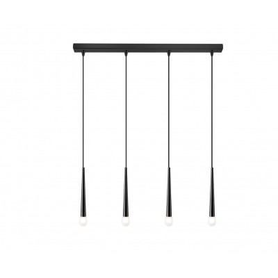 01487 Bar 4-lights Black