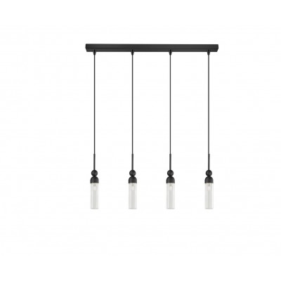 01480 Bar 4-lights Black
