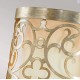 ΑΠΛΙΚΑ SILVER LEAF ΜΕ ΑΡΑΒΟΥΡΓΗΜΑΤΑ H:24cm USA