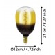 DECORATIVE GRADIENT YELLOW BULB E27 Ø12cm