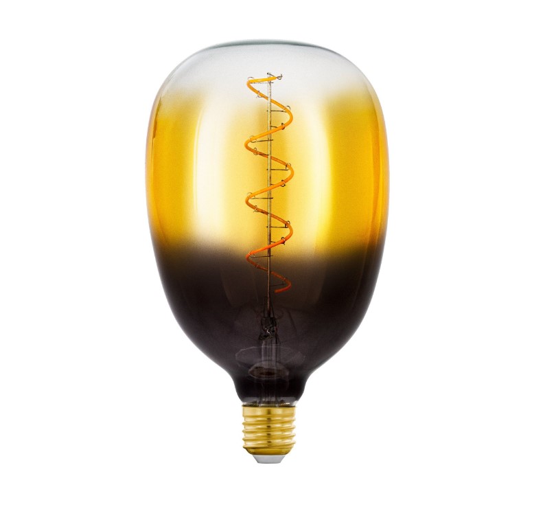 DECORATIVE GRADIENT YELLOW BULB E27 Ø12cm