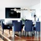 8-LIGHT FIXTURE TEXTURED GLASS-CHROME L:00cm