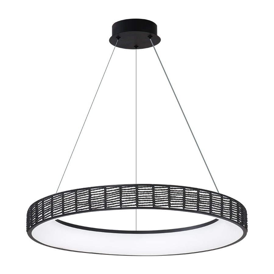ΠΟΛΥΦΩΤΟ-ΚΡΕΜΑΣΤΟ ΦΩΤΙΣΤΙΚΟ LED-ΚΩΔ. FORTE-63P-BK