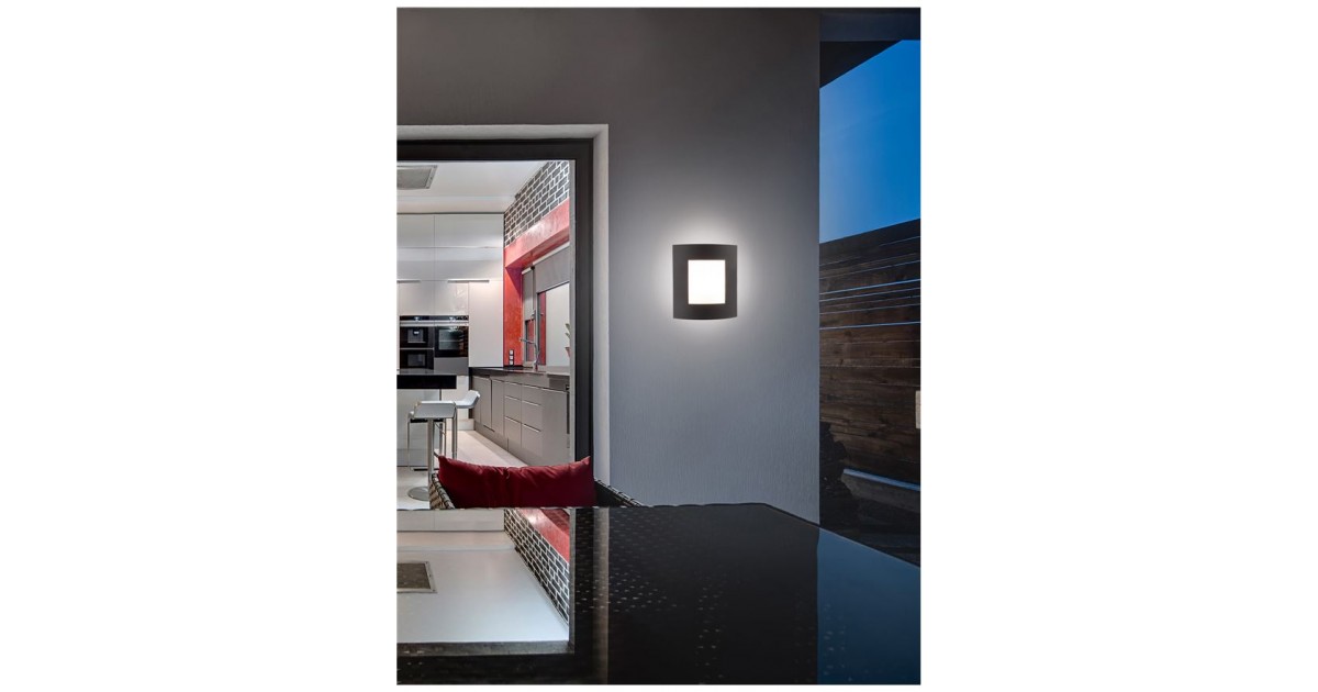 ALUMINUM DARK GRAY ALUMINUM&ACRYLIC E27 IP44