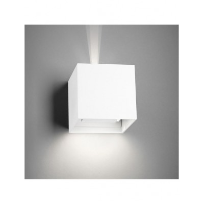 ΑΠΛΙΚΑ LED ALUMINIUM WHITE CUBE L 112 CM W 112 CM H 112 CM