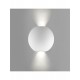 ΑΠΛΙΚΑ LED  ALUMINIUM  WHITE D 110 CM  W 85 CM