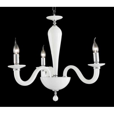 ΚΡΕΜΑΣΤΟ 3/ΦΩΤΟ ΠΟΛΥΕΛΑΙΟΣ WHITE GLASS D 60 CM