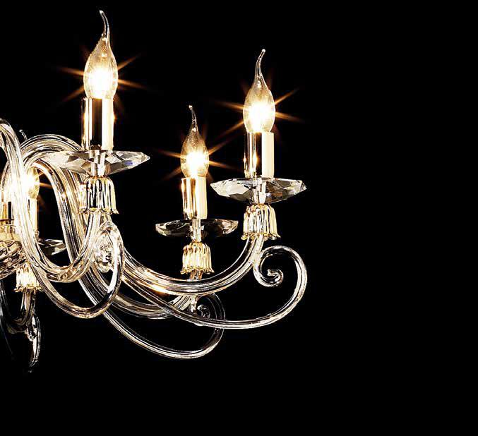 ΚΡΕΜΑΣΤΟ 5/ΦΩΤΟ HANDMADE BLOWN GLASS WITH GOLD FINISH D 76 CM