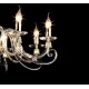 ΚΡΕΜΑΣΤΟ 5/ΦΩΤΟ HANDMADE BLOWN GLASS WITH GOLD FINISH D 76 CM