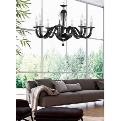 ΚΡΕΜΑΣΤΟ 8/ΦΩΤΟ ΠΟΛΥΕΛΑΙΟΣ BLACK GLASS D 82 CM