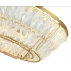 ΚΡΕΜΑΣΤΟ ΦΩΤΙΣΤΙΚΟ LED ANTIQUE BRASS&CRYSTAL D:60cm 