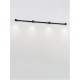ΚΡΕΜΑΣΤΟ ΓΡΑΜΜΙΚΟ ΦΩΤΙΣΤΙΚΟ LED Sandy black Aluminium