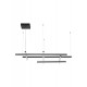 ΚΡΕΜΑΣΤΟ ΦΩΤΙΣΤΙΚΟ LED 83W  Sandy Black Aluminium & Acrylic 