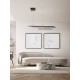 ΚΡΕΜΑΣΤΟ ΦΩΤΙΣΤΙΚΟ LED 83W  Sandy Black Aluminium & Acrylic 