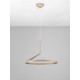 ΚΡΕΜΑΣΤΟ ΦΩΤΙΣΤΙΚΟ LED Moca Coffee Aluminium