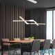 ΚΡΕΜΑΣΤΟ ΦΩΤΙΣΤΙΚΟ ΜΕΤΑΛΛΙΚΟ ΛΕΥΚΟ ΜΑΤ 52W 6500lm