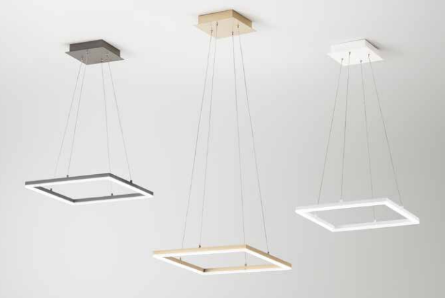 ΚΡΕΜΑΣΤΟ ΦΩΤΙΣΤΙΚΟ LED ΤΕΤΡΑΓΩΝΟ 42x42cm 39W
