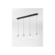ΚΡΕΜΑΣΤΟ 4ΦΩΤΟ ΦΩΤΙΣΤΙΚΟ LED L:87cm 28W