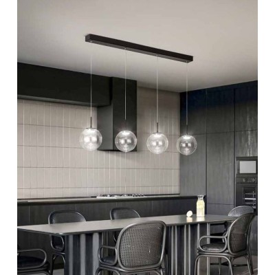 ΚΡΕΜΑΣΤΟ 4ΦΩΤΟ ΦΩΤΙΣΤΙΚΟ LED L:87cm 28W