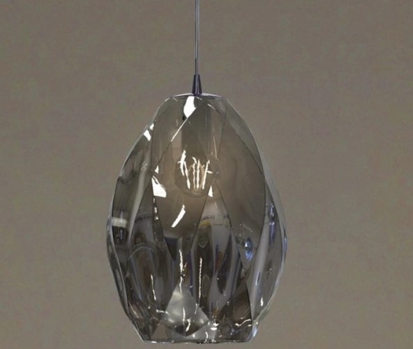 ΜΟΝΟΦΩΤΟ Ε27 GLASS SMOKY ITALY