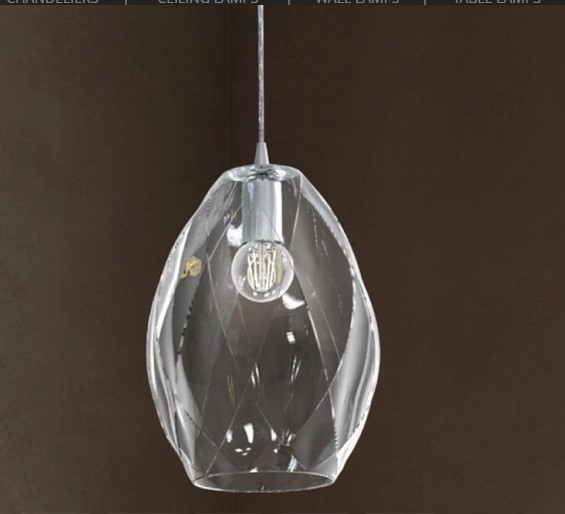 ΜΟΝΟΦΩΤΟ Ε27 GLASS TRANSPARENT ITALY