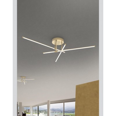 ΠΛΑΦΟΝΙΕΡΑ D120 LED VARNISHED GOLD ITALY