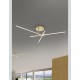 ΠΛΑΦΟΝΙΕΡΑ D120 LED VARNISHED GOLD ITALY