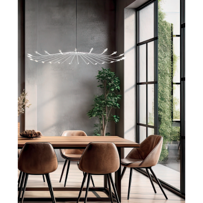 SOPSPENSIONE A LED A LUCE DIFFUSA Ø 95CM       