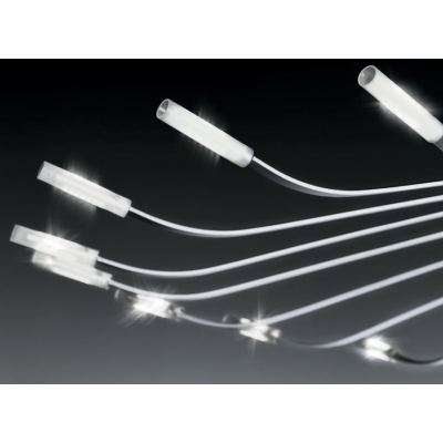 SOPSPENSIONE A LED A LUCE DIFFUSA Ø 135CM -95CM