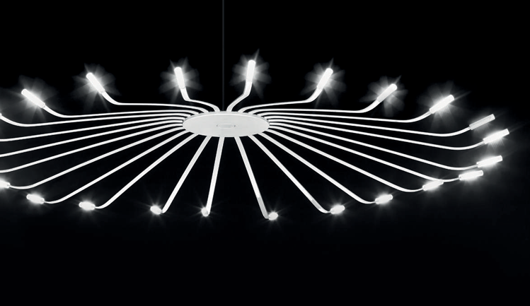 SOPSPENSIONE A LED A LUCE DIFFUSA Ø 95CM       