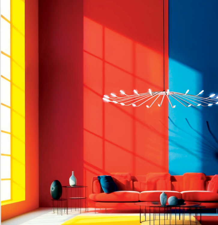 SOPSPENSIONE A LED A LUCE DIFFUSA Ø 95CM       