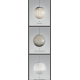 SOSPENSIONE Ø 90CM  CON AVVOLGITORI  CON DUE SFERE Ø 20CM 