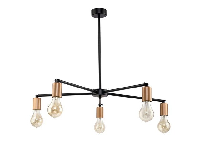 ΚΡΕΜΑΣΤΟ 5/ΦΩΤΟ BLACK COPPER STEEL  D 70 CM H 51 CM