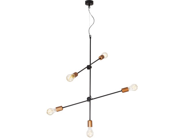 ΚΡΕΜΑΣΤΟ 5/ΦΩΤΟ BLACK COPPER STEEL D 73 CM H 120 CM