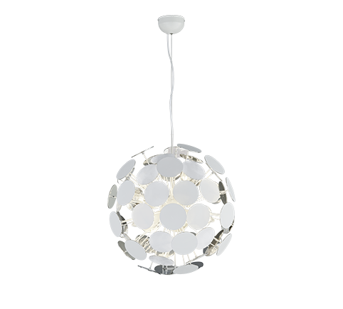 ΚΡΕΜΑΣΤΟ 6/ΦΩΤΟ WHITE MAT D 54 CM