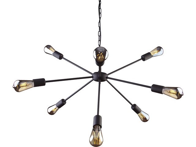 ΚΡΕΜΑΣΤΟ 9/ΦΩΤΟ BLACK PAINTED STEEL D 77 CM H 150 CM