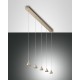 ΚΡΕΜΑΣΤΟ LED 5/ΦΩΤΟ ΡΑΓΑ H: MAX 2000 W: 1360 D: 80 mm
