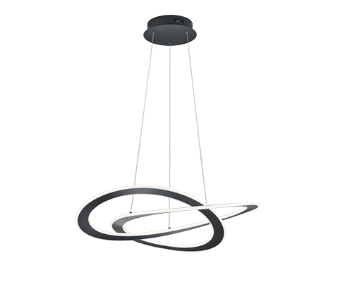 ΚΡΕΜΑΣΤΟ LED ANTHRACITE 52W