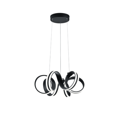 ΚΡΕΜΑΣΤΟ LED BLACK MAT 38W