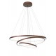 ΚΡΕΜΑΣΤΟ LED BROWN CIRCLES D: 80 H: 150 CM